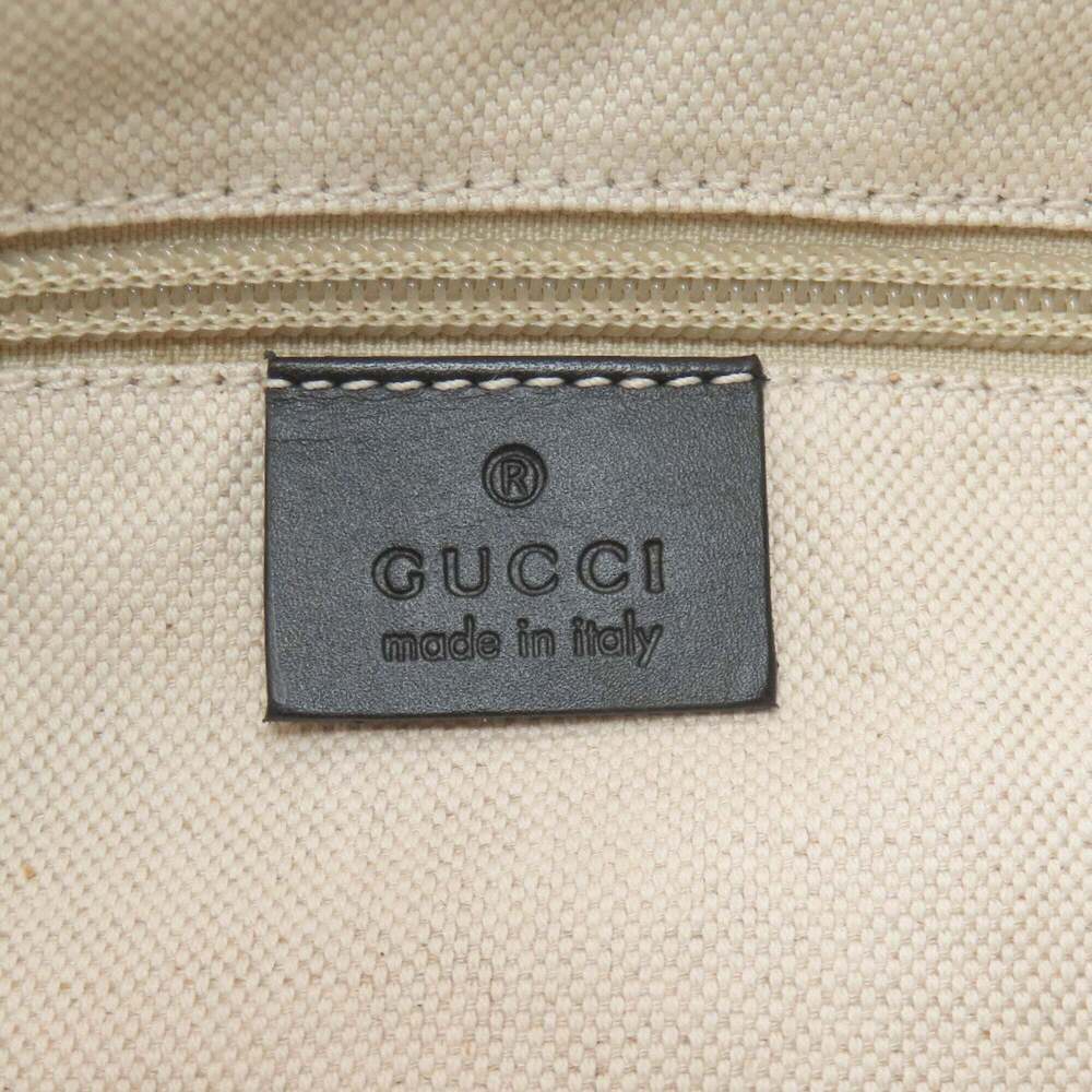 GUCCI Gray Canvas Tote Bag - Picture 6 of 16